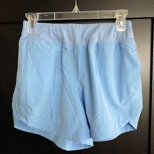 Light Blue Women's Athletic Shorts